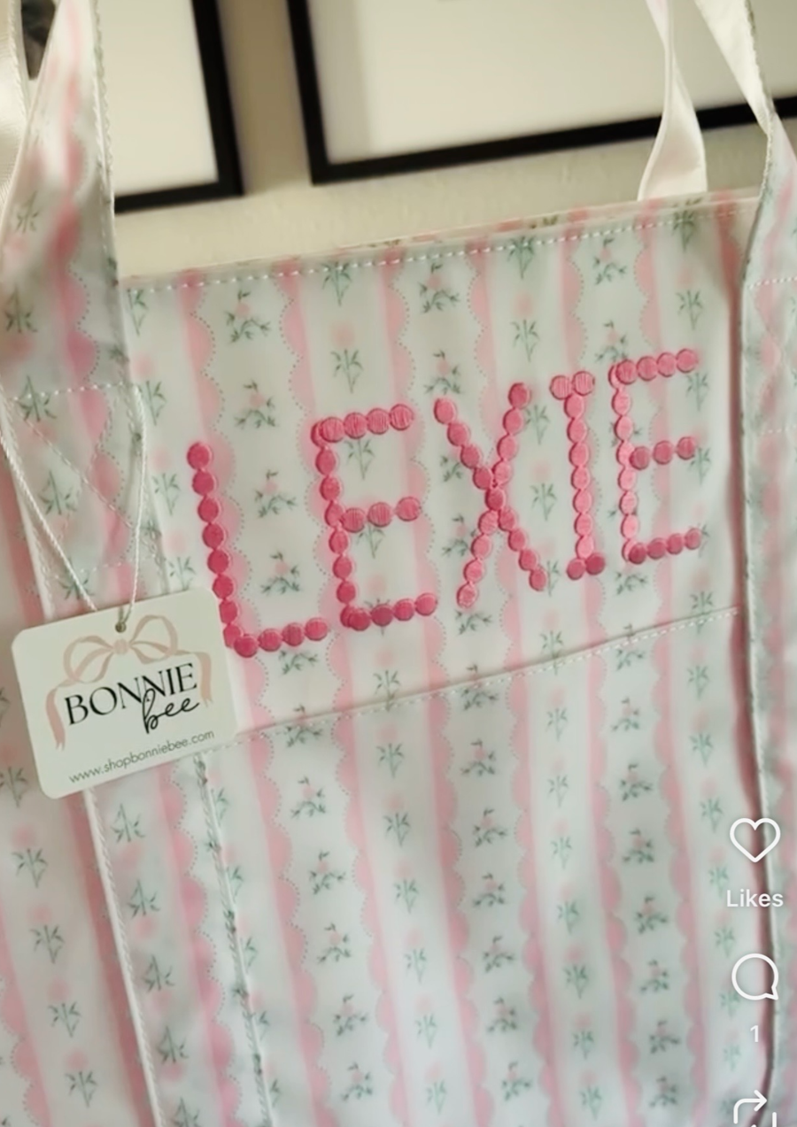 Pearl Beaded Font All Caps Machine Embroidery Design 5 Sizes BX PES DST+++ Incl Digital Instant Download