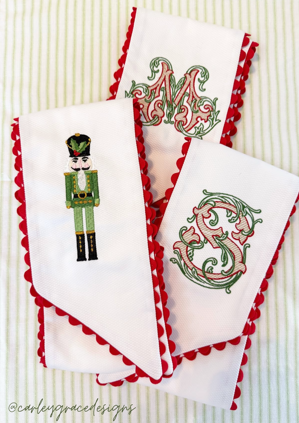 Nutcracker Sir Holly Jolly 3 Sizes Machine Embroidery Design PES DST JEF Included In Digital Instant Download
