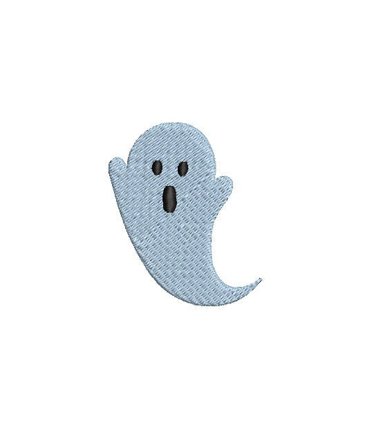Ghost Boy Halloween Machine Embroidery Design 5 Sizes