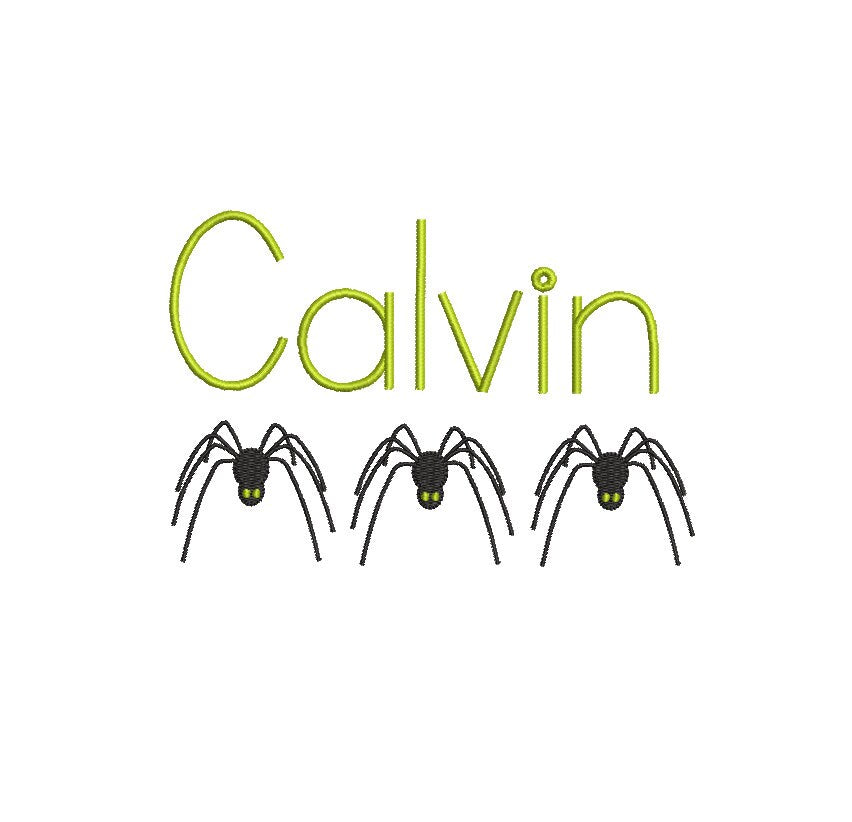 Halloween Spider Long Legs Embroidery Design Machine Embroidery Design PES DST JEF included in Digital Download