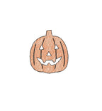 Vintage Halloween Pumpkin Jack O Lantern Embroidery Machine Design Sketch Style 5 Sizes PES DST JEF included in Digital Download