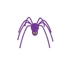 Halloween Spider Long Legs Embroidery Design Machine Embroidery Design PES DST JEF included in Digital Download