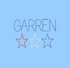 Star Trio Chain Style 3 Color Machine Embroidery Design
