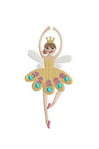 Nutcracker Sugar Plum Fairy Ballerina 5 Sizes Machine Embroidery Design PES DST JEF Included