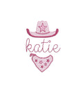 Western Monogram Frame Machine Embroidery Design, 3 Sizes, PES DST JEF++ Digital Instant Download