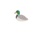 Mallard Duck Single Machine Embroidery Design, 5 Sizes, PES DST JEF Incl Digital Instant Download