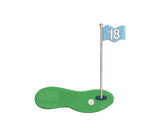 Golf Green Boys 18th Hole Monogram Preppy Frame Machine Embroidery Design, 4 Sizes PES DST JEF++ Incl Digital Instant Download