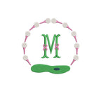 Golf Monogram Frame Preppy Design for Machine Embroidery, 3 Sizes PES DST JEF++ Incl Digital Instant Download