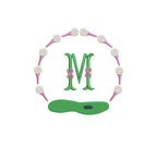 Golf Monogram Frame Preppy Design for Machine Embroidery, 3 Sizes PES DST JEF++ Incl Digital Instant Download