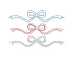 Bow Heirloom Frame Bundle, Three Designs Five Options, for Machine Embroidery, 3 Sizes PES DST JEF++ Incl Digital Instant Download