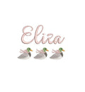 Mallard Girl with Bow Trio Duck Machine Embroidery Design 3 Sizes PES DST JEF Incl Digital Instant Download