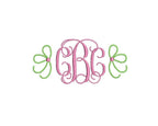 Pretty Side Bow Pearl Knots 4 Sizes Machine Embroidery Design PES DST JEF+++ Incl Digital Instant Download