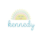 Sun & Fringed Rainbow Rays Sketch and Fill Machine Embroidery Designs 4 Sizes PES DST JEF Incl Digital Instant Download