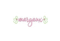 Floral Side Bow Stem Stitch Embroidery Design, PES DST JEF++ Digital Download