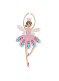 Nutcracker Sugar Plum Fairy Ballerina 5 Sizes Machine Embroidery Design PES DST JEF Included