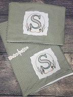 Mallard Duck Cat Tails Reeds Frame, Machine Embroidery Design, 3 Sizes, PES DST JEF Incl Digital Instant Download