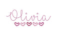 Pearl Beaded Frame of 5 hearts Bundle 5 Sizes 3 Color Combo Choices Machine Embroidery Design PES DST JEF Incl Digital Instant Download