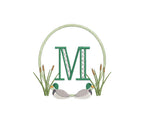 Lattice Fill Serif Regal Font All Caps TwoColor Machine Embroidery Design 6 Sizes BX PES DST+++ Incl Digital Instant Download
