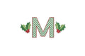 Holly Berries Christmas Machine Embroidery Design (PES DST JEF++ Digital Download)