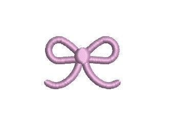 Mini Bow Frame Bundle Machine Embroidery Designs: 3 Styles, PES DST JEF++ (Digital Download)