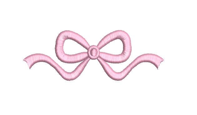 Classic Bow Bundle, 4 Heirloom Frame Designs, for Machine Embroidery, Mult Sizes PES DST JEF++ Incl Digital Instant Download