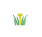 Golf Tee  & Grass Monogram Frame, Preppy Design for Machine Embroidery, 5 Sizes PES DST JEF++ Incl Digital Instant Download