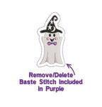 Halloween Ghost Wizard Boy Design, for Machine Embroidery, 5 Sizes PES++ Incl Digital Instant Download
