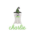 Halloween Ghost Wizard Boy Design, for Machine Embroidery, 5 Sizes PES++ Incl Digital Instant Download