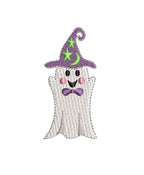 Halloween Ghost Wizard Boy Design, for Machine Embroidery, 5 Sizes PES++ Incl Digital Instant Download