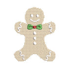 Cross Stitch Gingerbread Man, Machine Embroidery Design, 5 Sizes, PES DST+++ Incl Digital Instant Download