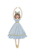 Nutcracker Clara Ballet Ballerina, Machine Embroidery Design, 5 Sizes, PES DST JEF++ Included