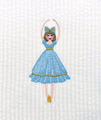 Nutcracker Clara Ballet Ballerina, Machine Embroidery Design, 5 Sizes, PES DST JEF++ Included