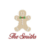 Cross Stitch Gingerbread Man, Machine Embroidery Design, 5 Sizes, PES DST+++ Incl Digital Instant Download