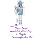 Nutcracker Sir Peppermint, 5 Sizes, Machine Embroidery Design PES DST JEF++ Included In Digital Instant Download