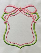 Heirloom Crest Monogram Frame, Machine Embroidery Design, 5 Sizes, PES DST+++ Incl Digital Instant Download