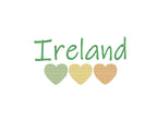Heart Trio Cross Stitch Three Color, 5 Sizes, Machine Embroidery Design, Quick Stitch PES DST JEF Digital Download