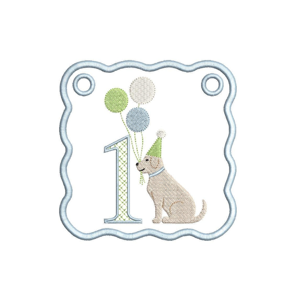 In The Hoop Banner & Milestone Cards, Applique Machine Embroidery Designs, 6 Sizes, PES DST+++ Incl Digital Instant Download