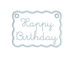 In The Hoop Banner & Milestone Cards, Applique Machine Embroidery Designs, 6 Sizes, PES DST+++ Incl Digital Instant Download