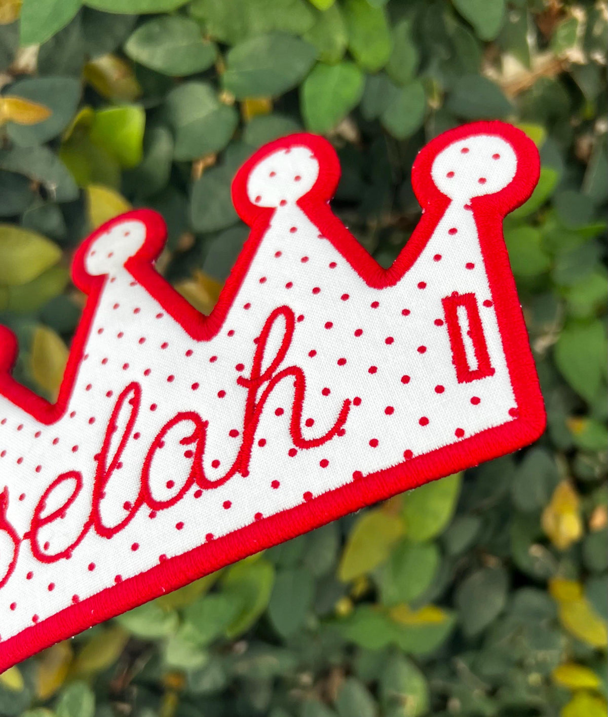 In The Hoop Applique Tiara or Crown, Machine Embroidery Designs, 5 Sizes, PES DST+++ Incl Digital Instant Download
