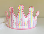 In The Hoop Applique Tiara or Crown, Machine Embroidery Designs, 5 Sizes, PES DST+++ Incl Digital Instant Download