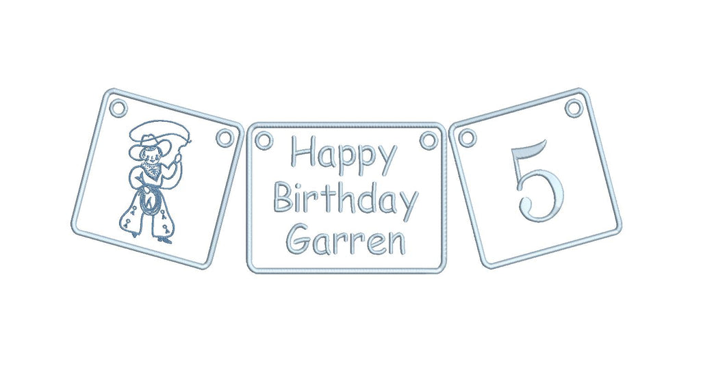 In The Hoop Satin Edge Banner & Milestone Cards, Applique Machine Embroidery Designs, 5 Sizes, PES DST+++ Incl Digital Instant Download