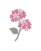 Hydrangea Large, Machine Embroidery Design, 7 Sizes, PES DST+++ Incl Digital Instant Download