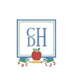 Back to School Embroidery Design, Monogram or Name Frame (PES++ Digital Download, 6 Sizes