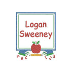 Back to School Embroidery Design, Monogram or Name Frame (PES++ Digital Download, 6 Sizes