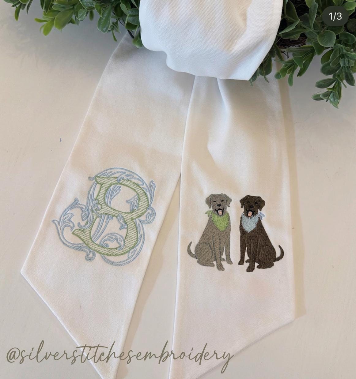 Happy Dog & Bandana, Machine Embroidery Design, 5 Sizes, PES DST JEF Incl Digital Instant Download